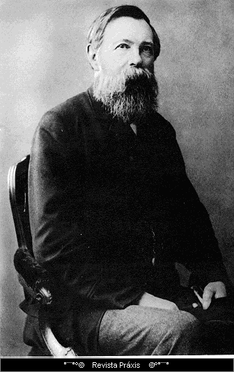 Fotografia de Friedrich Engels em 1888