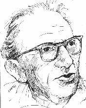 Desenho de György Lukács